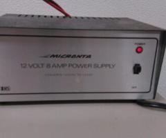 MICRONTA 12 VOLT 8 AMP POWER SUPPLY